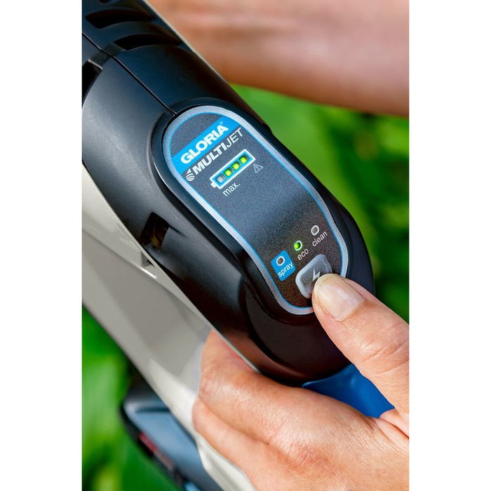 Gloria MultiJet 18V - Nettoyeur basse pression sans fil avec batterie 2,5 Ah et chargeur Gloria MultiJet 18V - Nettoyeur basse pression sans fil avec batterie 2,5 Ah et chargeur