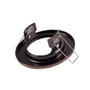 Bague encastrée projecteur LED Rond Sara Acier latonado 81mm pour ampoule GU10 GU5.3