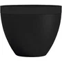 Garden Id - Green Care Impact - Pot de fleurs noir anthracite - 30 x 26 cm - Garanti 10 ans - Résistant UV et gel - 100% recyclé
