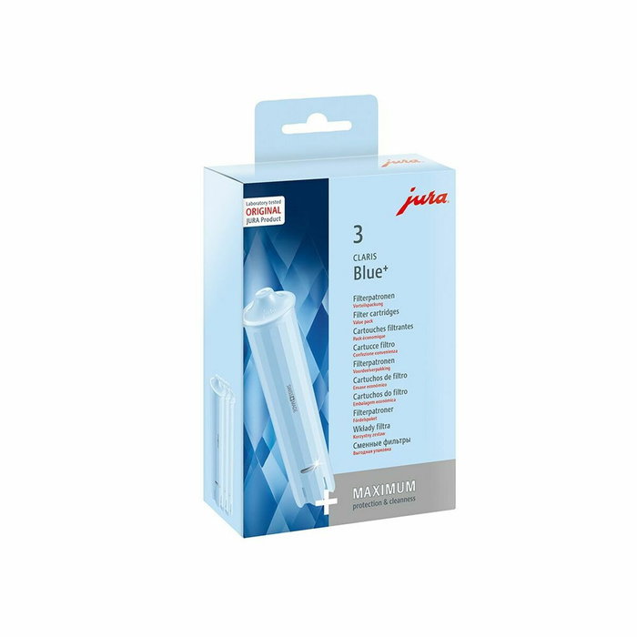 Jura CLARIS Blue+ Lot de 3 Cartouches Filtre à Eau