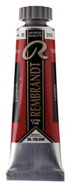 Rembrandt Peinture à l'huile Carmin 318, Tube 15 ml