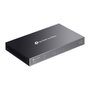 TP-Link TL-SG2008P - Commutateur réseau géré Gigabit PoE+ 8 ports (4 ports PoE+), 62 W budget total, gestion cloud Omada, VLAN, QoS, fanless