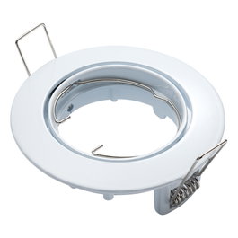 GSC Evolution Aro basculant rond encastrable Chandur Blanc