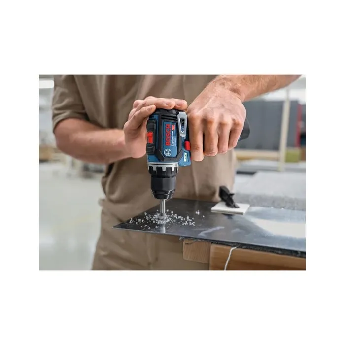 Bosch Professional GSR 12V-32 - Perceuse-visseuse sans fil 12 V Brushless avec Advanced KickBack Control, mandrin sans clé 0.8-10 mm, compacte et légère