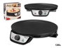 Argon Crêpière Acier Noir 1200W 30x6.5x33 cm (Set de 4)