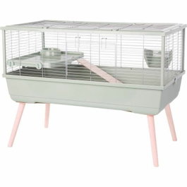Zolux Cage Néolife surélevée pour cochon d'inde - Vert - 99 x 54 x 79 cm