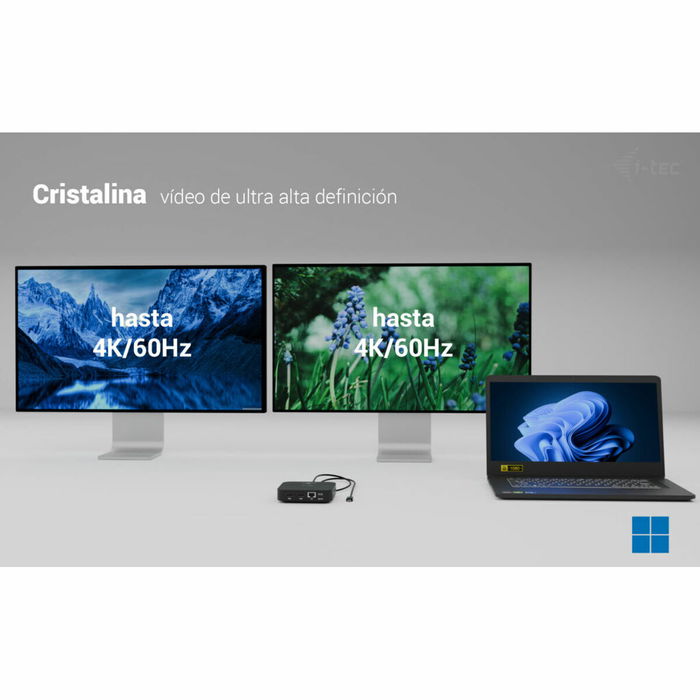 Hub USB i-Tec C31DUALHDMIDPD100 Hub USB i-Tec C31DUALHDMIDPD100