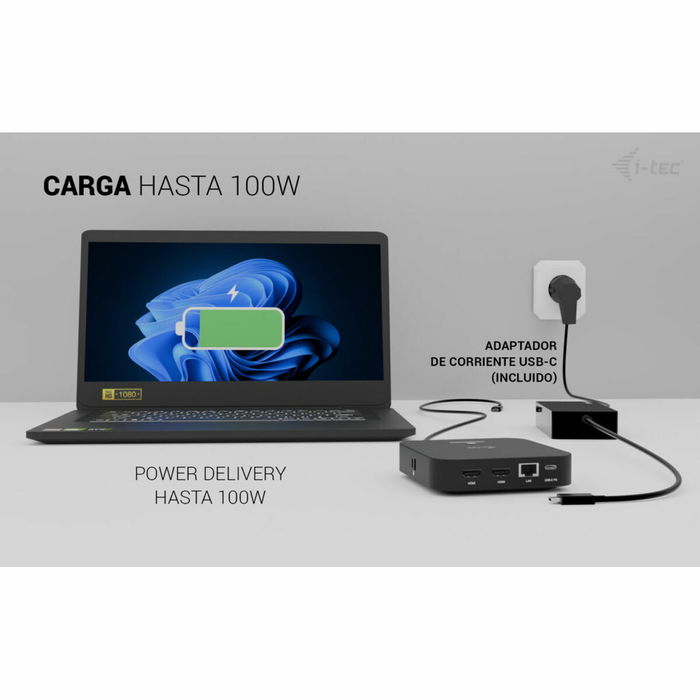 Hub USB i-Tec C31DUALHDMIDPD100 Hub USB i-Tec C31DUALHDMIDPD100