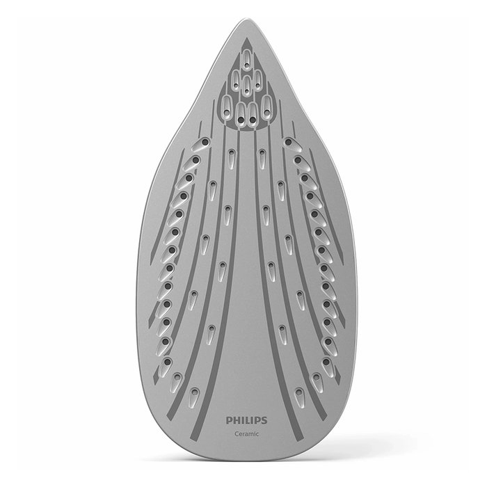 Philips DST3020/20 3000 Series Fer à Vapeur 2200W, Semelle Céramique, Vapeur Continue 35g/min, Bleu