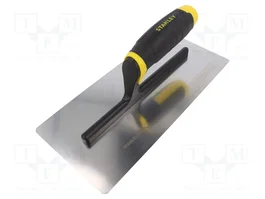 STANLEY Taloche de finition en acier inoxydable avec bords arrondis
