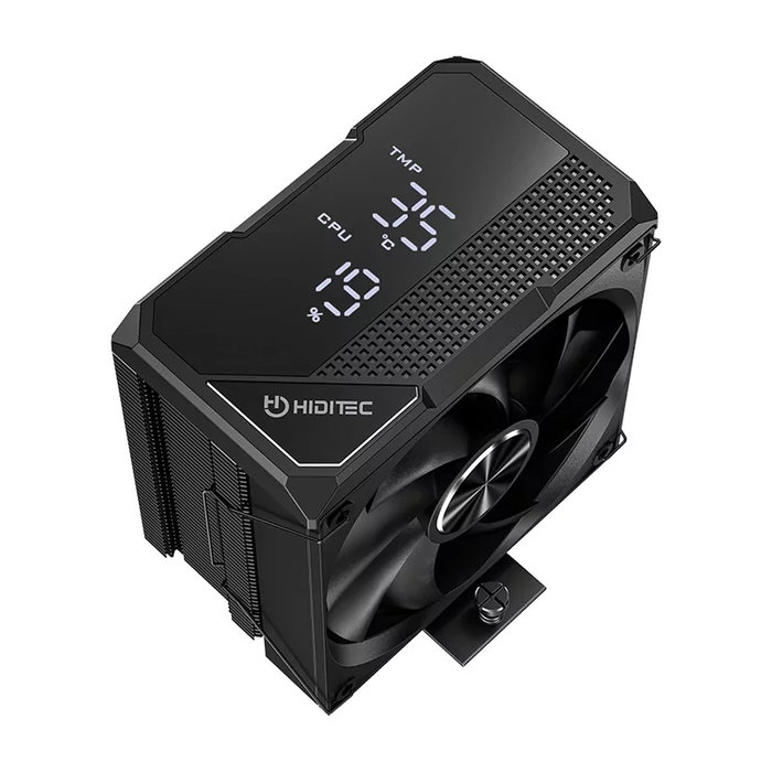 Hiditec DC20 PRO PWM Black - Ventilateur dissipateur CPU noir Hiditec DC20 PRO PWM Black - Ventilateur dissipateur CPU noir