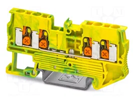PHOENIX CONTACT Connecteur pour rail XT rouge 24A 800V 4 connexions