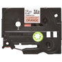 Brother TZeB31 Ruban laminé orange fluorescent 12 mm x 5 m