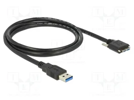 DELOCK Câble USB A vers USB B micro 1m noir