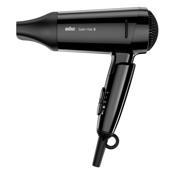 Braun Haircare Sèche-cheveux Satin Hair 3 HD350 Style & Go Noir (BRHD350E) - Style & Go Noir