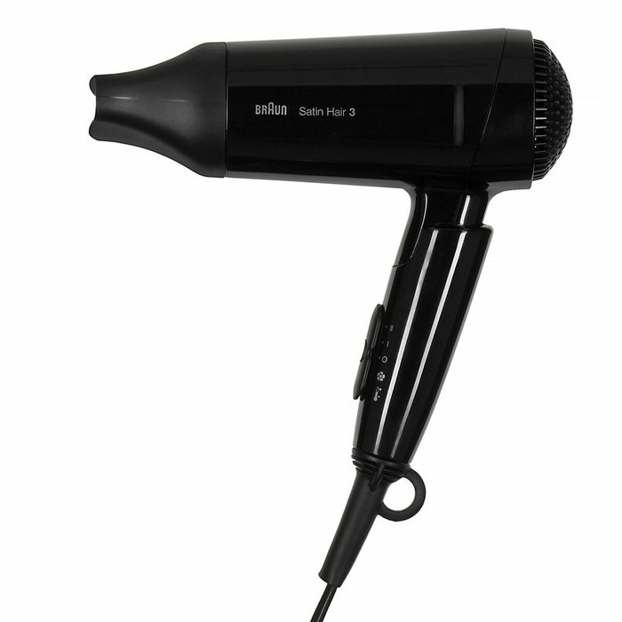 Braun Haircare Sèche-cheveux Satin Hair 3 HD350 Style & Go Noir (BRHD350E) - Style & Go Noir