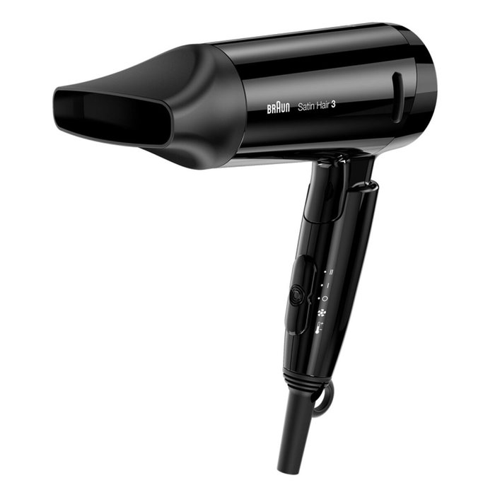 Braun Haircare Sèche-cheveux Satin Hair 3 HD350 Style & Go Noir (BRHD350E) - Style & Go Noir