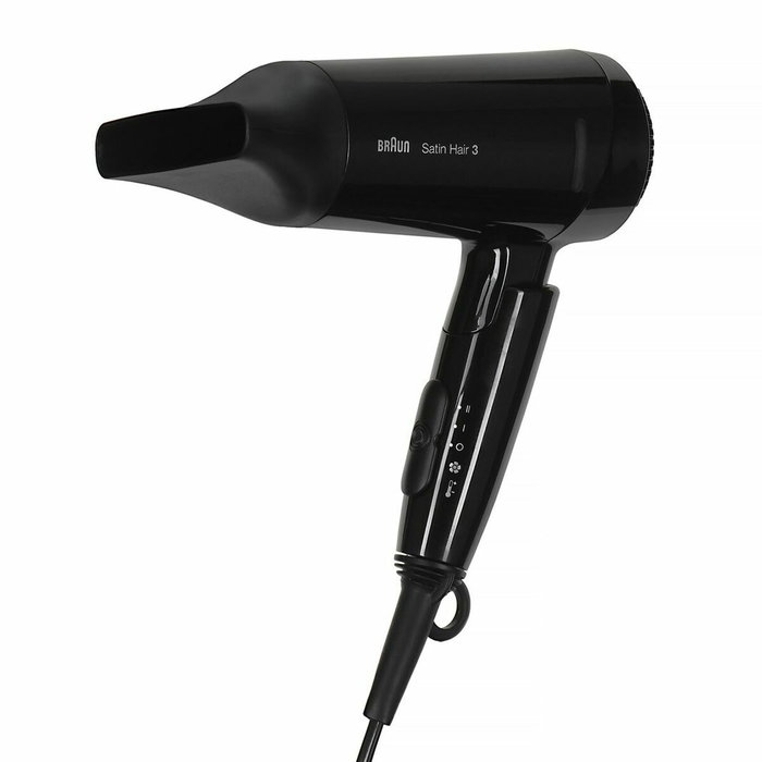 Braun Haircare Sèche-cheveux Satin Hair 3 HD350 Style & Go Noir (BRHD350E) - Style & Go Noir