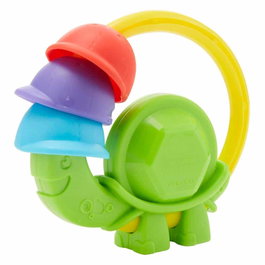 Fisher Price Turtle Clacker Hochet avec jouet de dentition 2-en-1