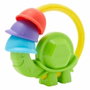 Fisher Price Turtle Clacker Hochet avec jouet de dentition 2-en-1