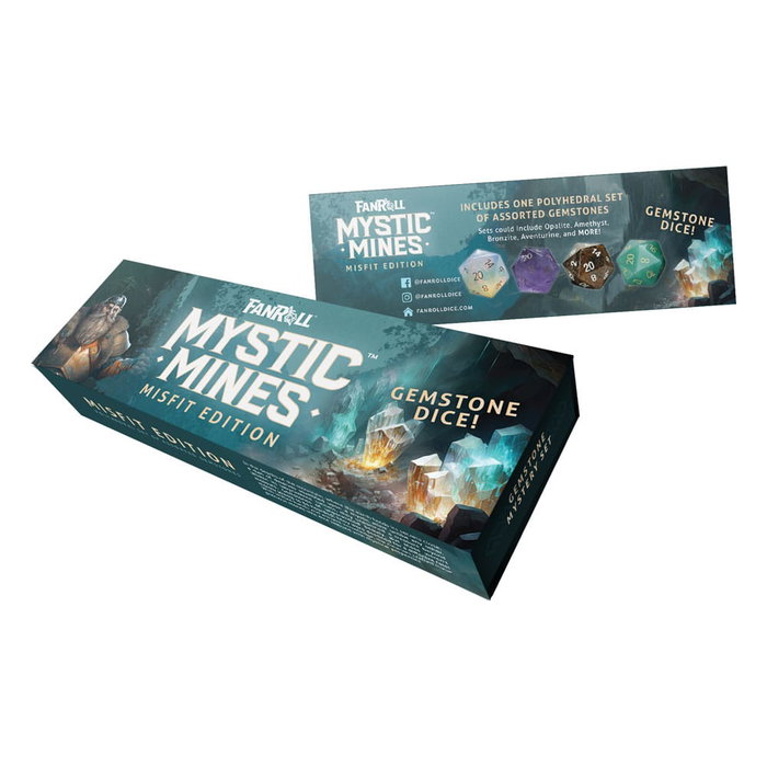 Misfit Mystic Mines pack dés Blind Box Mystery Gemstone Misfit Mystic Mines pack dés Blind Box Mystery Gemstone