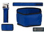 Mascow Collier Rafraîchissant pour Chien 66 cm, Bleu et Noir, Polyester, Plastique PVC et Gel (Set de 20)