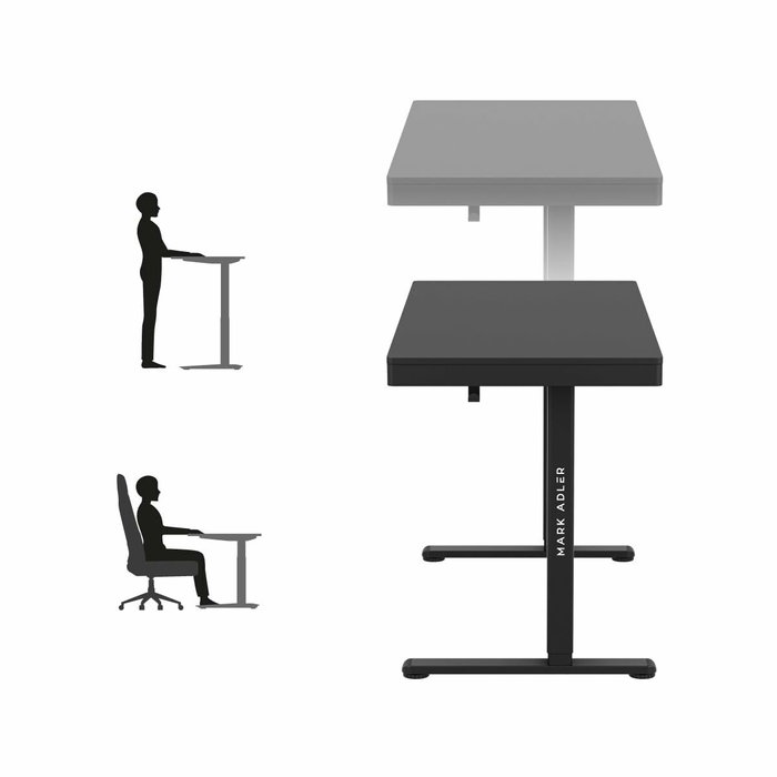 Mark Adler Bureau Mark Adler MA-Leader 8.2 Black Noir Mark Adler Bureau Mark Adler MA-Leader 8.2 Black Noir