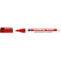 Marqueur permanent Edding 400-02 Rouge (10 Unités)