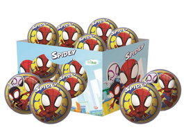 Unice Pelota Bioball Spidey - Balle de décoration Spiderman 140 mm en PVC - Jeu enfant 36 mois et plus