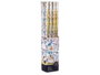 Arte Regal Canon à confetti 100 cm multicolore en papier carton et métal (Set de 48)