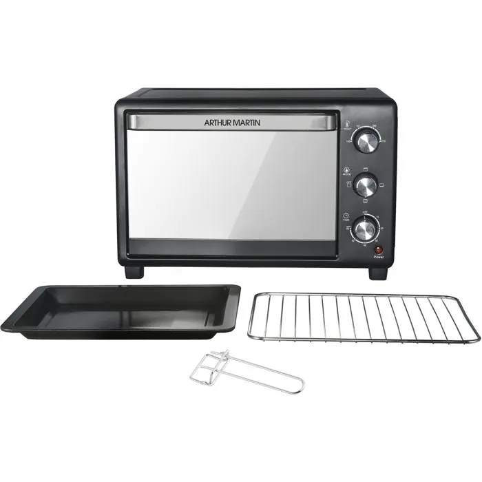 Arthur Martin Four posable 30L 1600W 3 modes cuisson Porte miroir