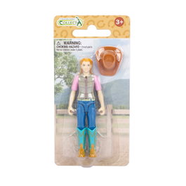 COLLECTA JINETE AFICIONADA DAMA CON SOMBRERO DE VAQUERA