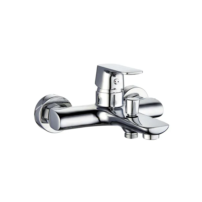 Edouard Rousseau Mitigeur Bain Douche DUNEDIN Chromé - Robinetterie Salle de Bain, Bec avec Inverseur, Aérateur Grand Débit 28 L/min, Laiton, Entraxe 150 mm Edouard Rousseau Mitigeur Bain Douche DUNEDIN Chromé - Robinetterie Salle de Bain, Bec avec Inverseur, Aérateur Grand Débit 28 L/min, Laiton, Entraxe 150 mm