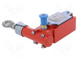 TELEMECANIQUE SENSORS XY2CJ Interrupteur de sécurité à corde unilatéral NC x2 + NO gris et rouge
