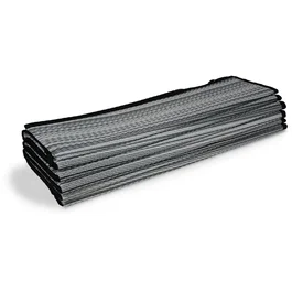 Dometic Continental Carpet Rally 330 Tapis d'auvent Confort Surface douce Isolation thermique Gris et Noir