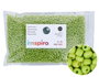 Innspiro Rocaille en verre rond opaque vert avocat 3,8 mm 500g