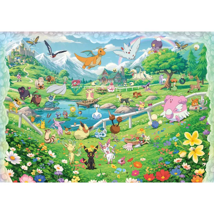 Ravensburger Puzzle Pokémon 40 000 pièces Ravensburger Puzzle Pokémon 40 000 pièces
