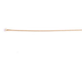 Innspiro Tiges métalliques avec tête d'épingle dorée 0,7x40mm, 25 unités