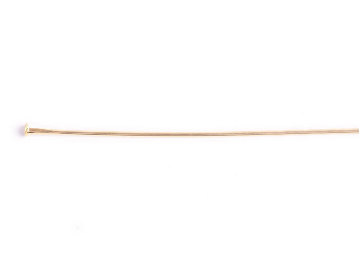 Innspiro Tiges métalliques avec tête d'épingle dorée 0,7x40mm, 25 unités Innspiro Tiges métalliques avec tête d'épingle dorée 0,7x40mm, 25 unités