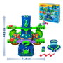 SUPERTHINGS Kazoom Power Enigma Tower PSTSP112IN150 - Tour avec Disparateur, Aéronef, Projectiles et Effets Lumineux et Sonores