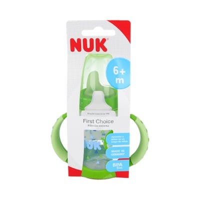 NUK Biberon d'apprentissage First Choice avec Tétine en Silicone 150 ml NUK Biberon d'apprentissage First Choice avec Tétine en Silicone 150 ml