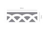 Innspiro Border Punch Perforatrice de bordure vagues 38x12mm