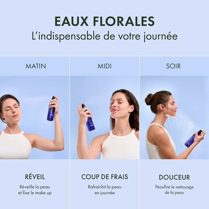 Melvita Eau de Fleurs Eau Florale de Rose 200 ml sans spray