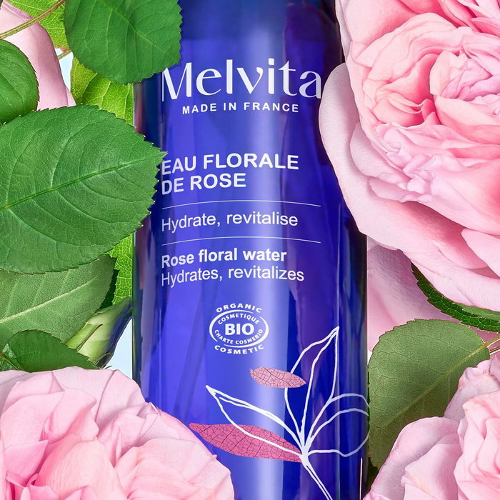 Melvita Eau de Fleurs Eau Florale de Rose 200 ml sans spray