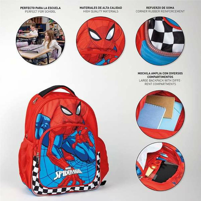 Cartable Spider-Man Rouge 32 x 15 x 42 cm Cartable Spider-Man Rouge 32 x 15 x 42 cm