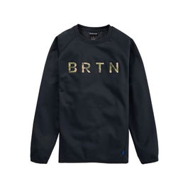 Sweat sans capuche homme Burton Crown Weatherproof Pullover Crewneck Noir XL