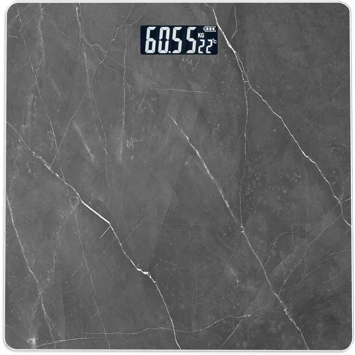 Livoo Pese-personne électronique DOM529PN en verre trempé Livoo Pese-personne électronique DOM529PN en verre trempé