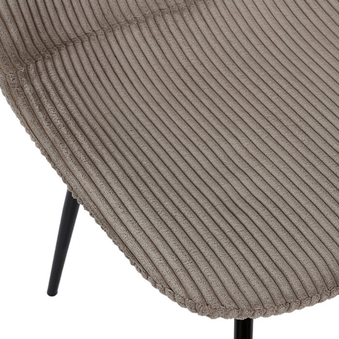Home Deco Factory Chaise Scott Taupé Home Deco Factory Chaise Scott Taupé