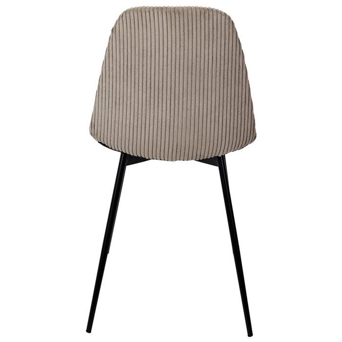 Home Deco Factory Chaise Scott Taupé Home Deco Factory Chaise Scott Taupé