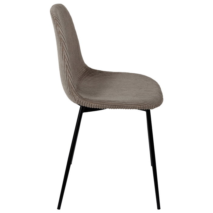 Home Deco Factory Chaise Scott Taupé Home Deco Factory Chaise Scott Taupé